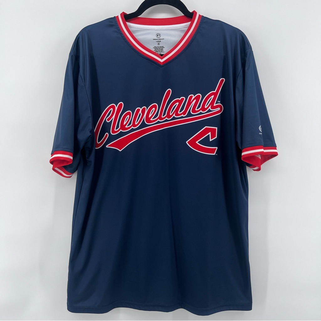 Cleveland Guardians Genuine Merchandise True Fan Short Sleeve Jersey Mens Large